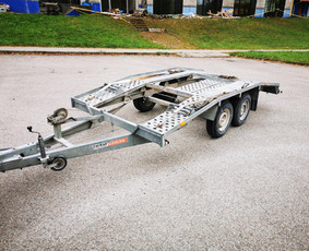 Krovinių pervežimas - Priekaba automobiliui vežti 2.00x4.00 nuoma Utena - 1