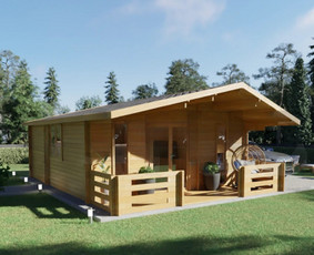 Sodo, mediniai nameliai - Sodo nameliai, vasarnamiai, karkasiniai, moduliniai nameliai - 3