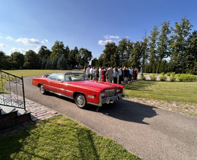 Renginiai, &scaron;ventės - Retro ride Cadillac nuoma - 2