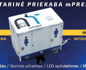 Kitos įvairios paslaugos - Lauko tualetai, biotualetai. Aptarnavimas,valymas, - 4