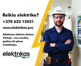 Elektrikai, elektros darbai - Elektrikas - 1