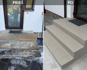 Betonavimo darbai, betonavimas - Lauko Laiptai, remontas. Epoksidinės dangos! Kiti darbai. - 4