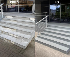 Betonavimo darbai, betonavimas - Lauko Laiptai, remontas. Epoksidinės dangos! Kiti darbai. - 3