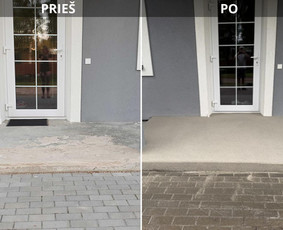 Betonavimo darbai, betonavimas - Lauko Laiptai, remontas. Epoksidinės dangos! Kiti darbai. - 2