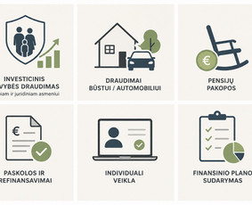 Asmeninės finansų valdymo konsultacijos - Finansinė konsultacija - 1