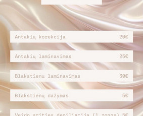 Kosmetologės - Ilgalaikis makiažas / permanentas Kaune - 2