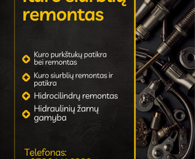 Ūkio technikos remontas - Mtz, T-25,t-40 ir t.t kuro aparatūros remontas - 4