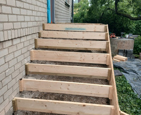 Atraminės sienelės - Betonavimo darbai - 2