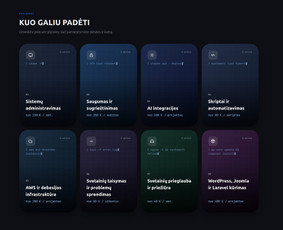 Virtualaus asistento paslaugos - Serverių ir web administravimas ir saugumo konfigūravimas - 2