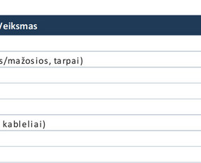 Verslo įrankiai ir automatizavimas: Vvs, ataskaitos, Excel / Matas / Darbų pavyzdys ID 4485796