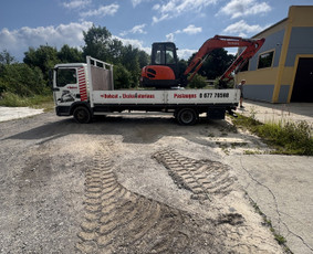Statybinės technikos nuoma - Bobcat ir eskovatoriaus paslaugos - 2