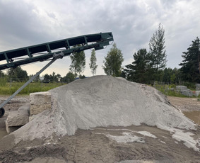 Aplinka, sodas - Parduodamos betono atsijos 0-8 - 1