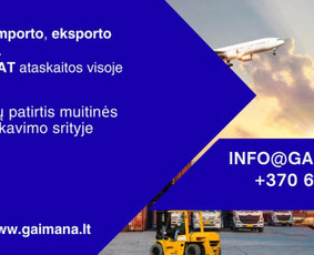 Muitinės tarpininkai - Muitinės tarpininkai Kaune ir visoje Lietuvoje - 4