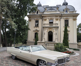 Nuomos paslaugos - Cadillac Deville cabrio 1970m nuoma su vairuotoju - 3