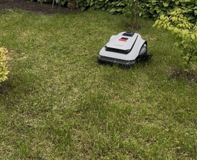 Žolės pjovimas - Žolės pjovimas trimeriu, vejos pjovimas. Vejos robotai - 1