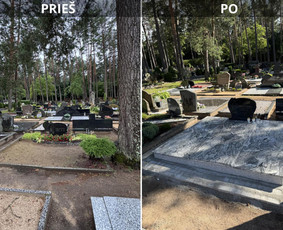 Kapų tvarkymas, priežiūra - Angelų vizija - kapų tvarkymas - 1