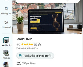 Interneto svetainių kūrimas - Profesionalių svetainių kūrimas, Seo/geo ir optimizacija - 1