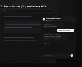 Interneto svetainių kūrimas - Svetainių kūrimas su Ai sprendimais  ai&scaron;ki kaina - 1
