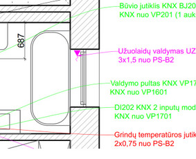 Elektrikai, elektros darbai - Elektros, silpnų srovių, protingo namo projektavimas - 3