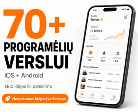 Mobiliųjų aplikacijų kūrimas - Mobiliųjų aplikacijų kūrimas verslui 70+ projektų - 1