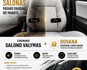 Automobilio va&scaron;kavimas - Automobilių priežiūros paslaugos - 1