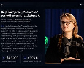 Dirbtinio intelekto sprendimai - Ai automatizavimo ir verslo sistemų kūrimas - 1