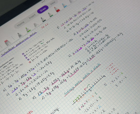 Matematikos pamokos 1-12 klasė. Mokytoja. / Gabija Babkinaitė / Darbų pavyzdys ID 4490558