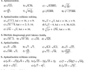 Mokymai, kursai, kalbos - Matematikos pamokos 1-12 klasė. Mokytoja. - 3
