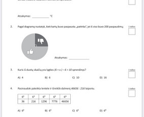 Mokymai, kursai, kalbos - Matematikos pamokos 1-12 klasė. Mokytoja. - 2