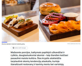 Pranešimai žiniasklaidai,straipsniai,10 m.patirtis / Vaidilė Tribandytė / Darbų pavyzdys ID 4490780
