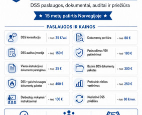 Darbo saugos paslaugos - Darbo sauga įmonėms &ndash; dokumentai, rizikos vertinimas ir Dss - 1