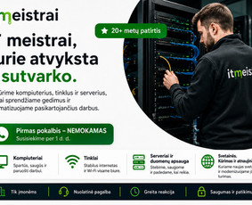 IT specialistai - IT pagalba įmonėms &ndash; atvykstame ir sutvarkome - 3