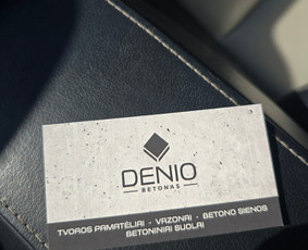 Vizitinių kortelių gamyba - Logotipai l Spauda ant drabužių l Lipdukai l Reklamos gamyba - 1