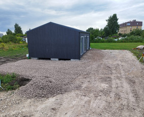Trinkelių klojimas - Pagrindų įrengimas trinkelėms, įvažiavimams ir kiemams - 2