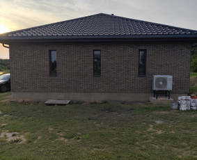 Fasadų apdaila, dažymas - Klinkerio klijavimas Fugavimas - 1