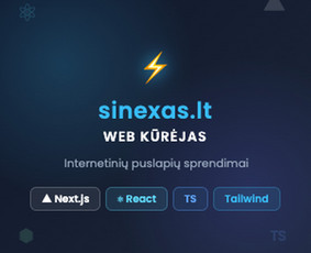 Interneto svetainių kūrimas - Kuriu internetinių puslapių sprendimus - 1