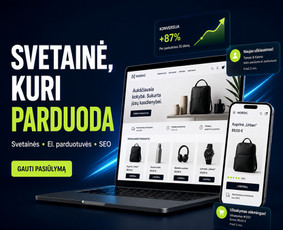 Paslaugos verslui - Interneto svetainių, el. parduotuvių, programavimo ir IT spr - 1