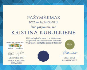 Sveikata, gydymas - Individualus psichologinis konsultavimas - 1