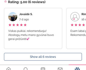 Paslaugos augintiniams - Kačių nakvynė/vizitai - 4