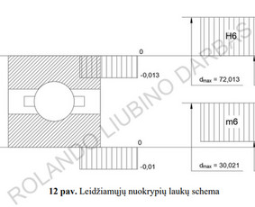 Braižyba ir modeliavimas (Autocad, Solidworks) / Rolandas Liubinas / Darbų pavyzdys ID 4495535