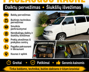 Krovinių pervežimas - Kraustymo, daiktų pervežimo ir &scaron;iuk&scaron;lių i&scaron;vežimo paslaugos - 2