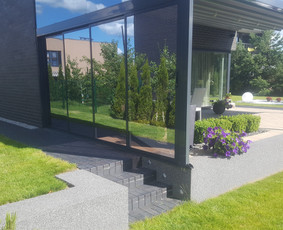 Plėvelės klijavimas ant langų, vitrinų, stiklo pertvarų. - Langų tamsinimas (pastatui) - 3 Langų tamsinimas (pastatui) - Plėvelės klijavimas ant langų, vitrinų, stiklo pertvarų. - 3