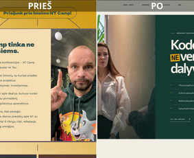 Svetainių kūrimas - Verslo procesų skaitmenizavimas ir individualios sistemos - 3