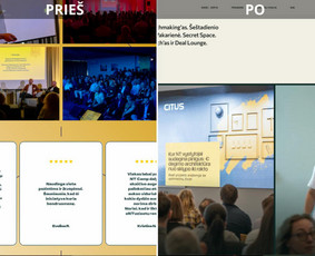 Svetainių kūrimas - Verslo procesų skaitmenizavimas ir individualios sistemos - 1