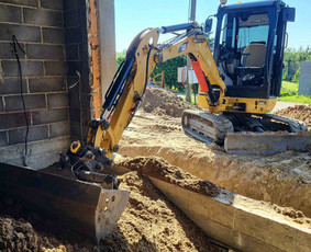 Inžinerinių tinklų įrengimas - Mini ekskavatoriaus ir Bobcat paslaugos - 3