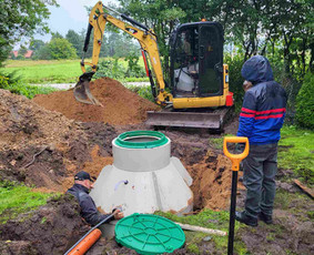 Inžinerinių tinklų įrengimas - Mini ekskavatoriaus ir Bobcat paslaugos - 2