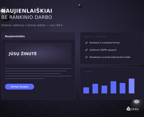 Naujienlai&scaron;kių kūrimas ir sklaida - Google ir Facebook reklama - prenumerata nuo 199 &euro;/mėn. - 1