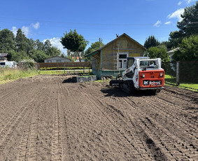 Statybinės technikos nuoma - Bobcat nuoma, žemės darbai. - 1