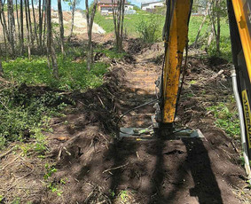 Ekskavatoriaus nuoma - Bobcat nuoma, žemės darbai. - 2