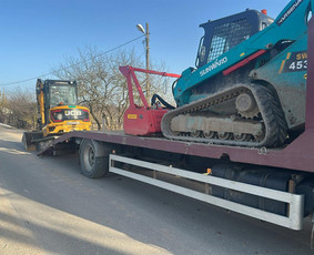 Statybinės technikos nuoma - Bobcat nuoma, žemės darbai. - 2